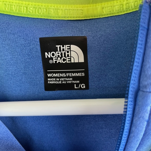 The North Face Suprema Full Zip Hooded Vest Blue Size Large - Picture 2 of 4